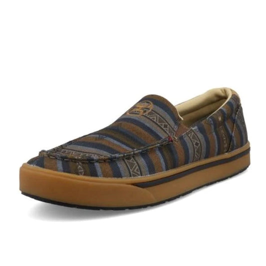 Twisted X/Hooey Men's Slip-On Casual Shoes - Brown/Grey