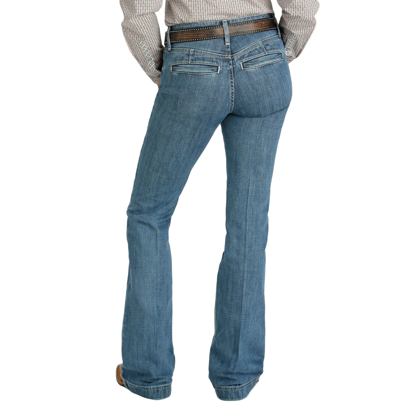 Cinch Women's Lynden Medium Stone Wash Jeans - Indigo