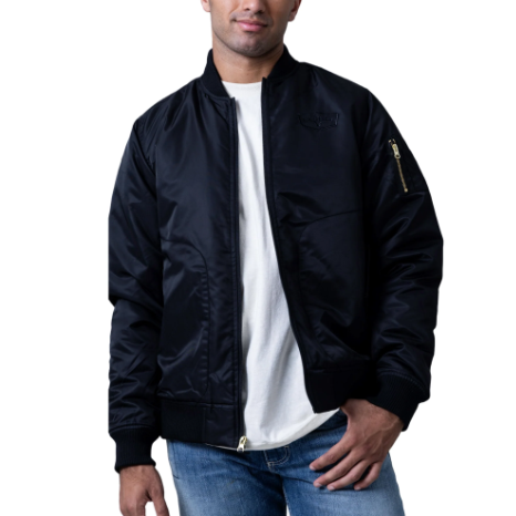 Kimes Men's Hobbs Bomber Jacket - Black