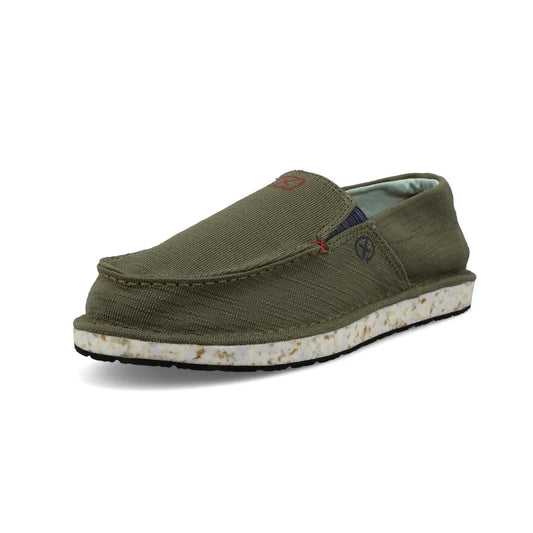 Twisted X Men's Circular Project Boat Shoe - Green