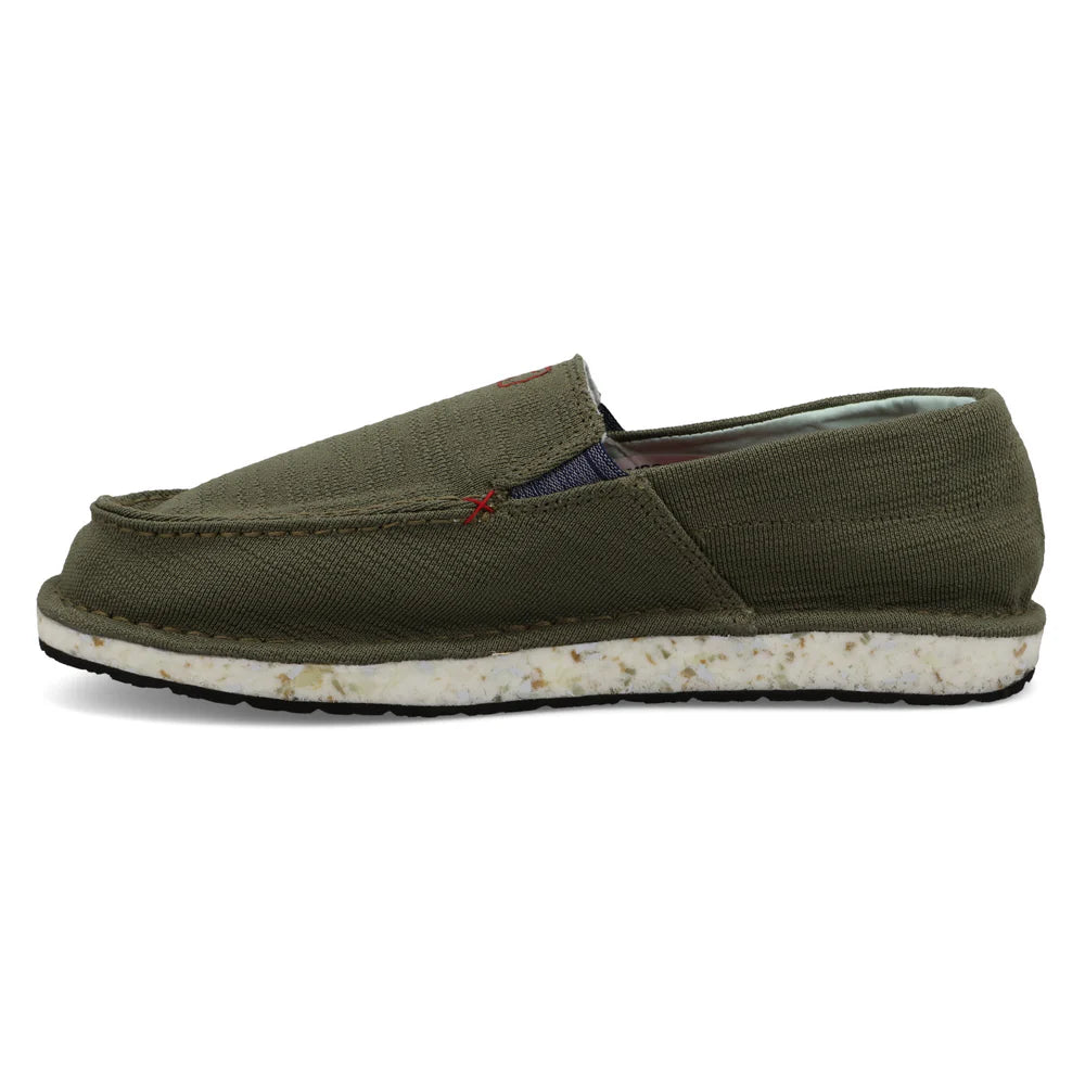 Twisted X Men's Circular Project Boat Shoe - Green