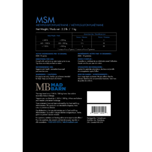 Mad Barn MSM - Irvine Tack &amp; Western Wear