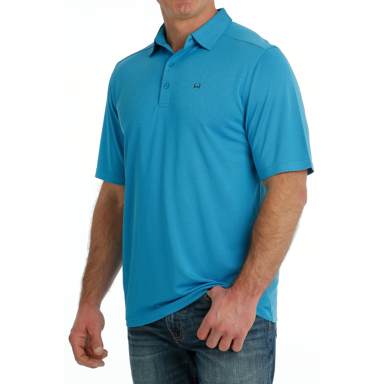 Cinch Men's Arenaflex Polo Shirt - Blue