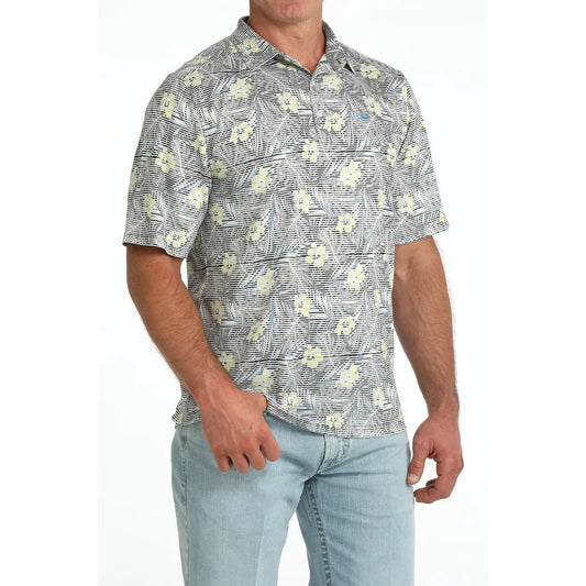 Cinch Men's Arenaflex Short Sleeve Polo- Multi