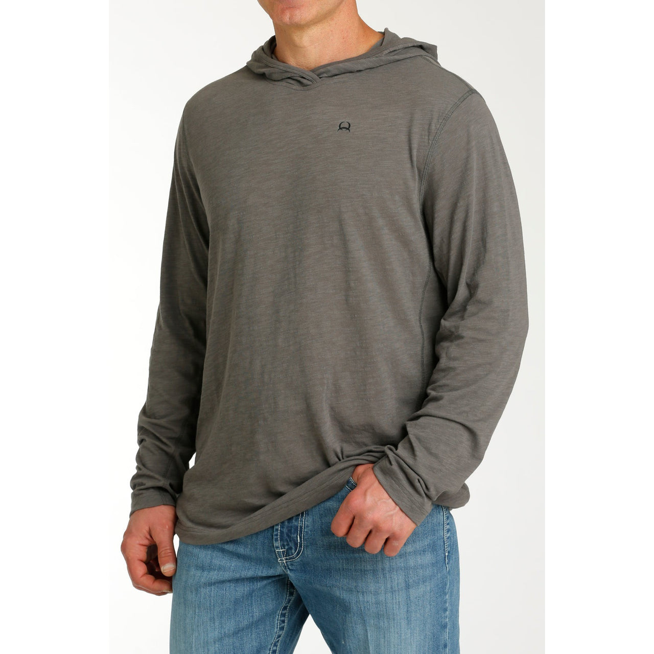 Mens Arena Flex Hoodie-Grey