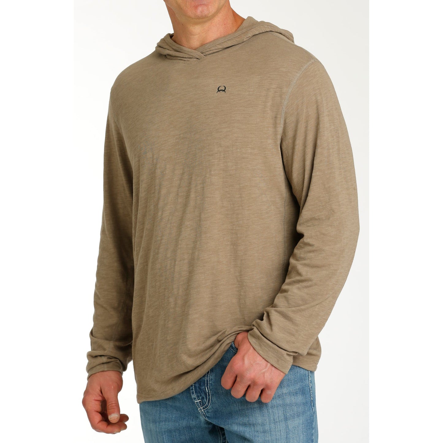 Cinch Men's Arena Flex Hoodie-Brown - Irvine Tack & Western Wear