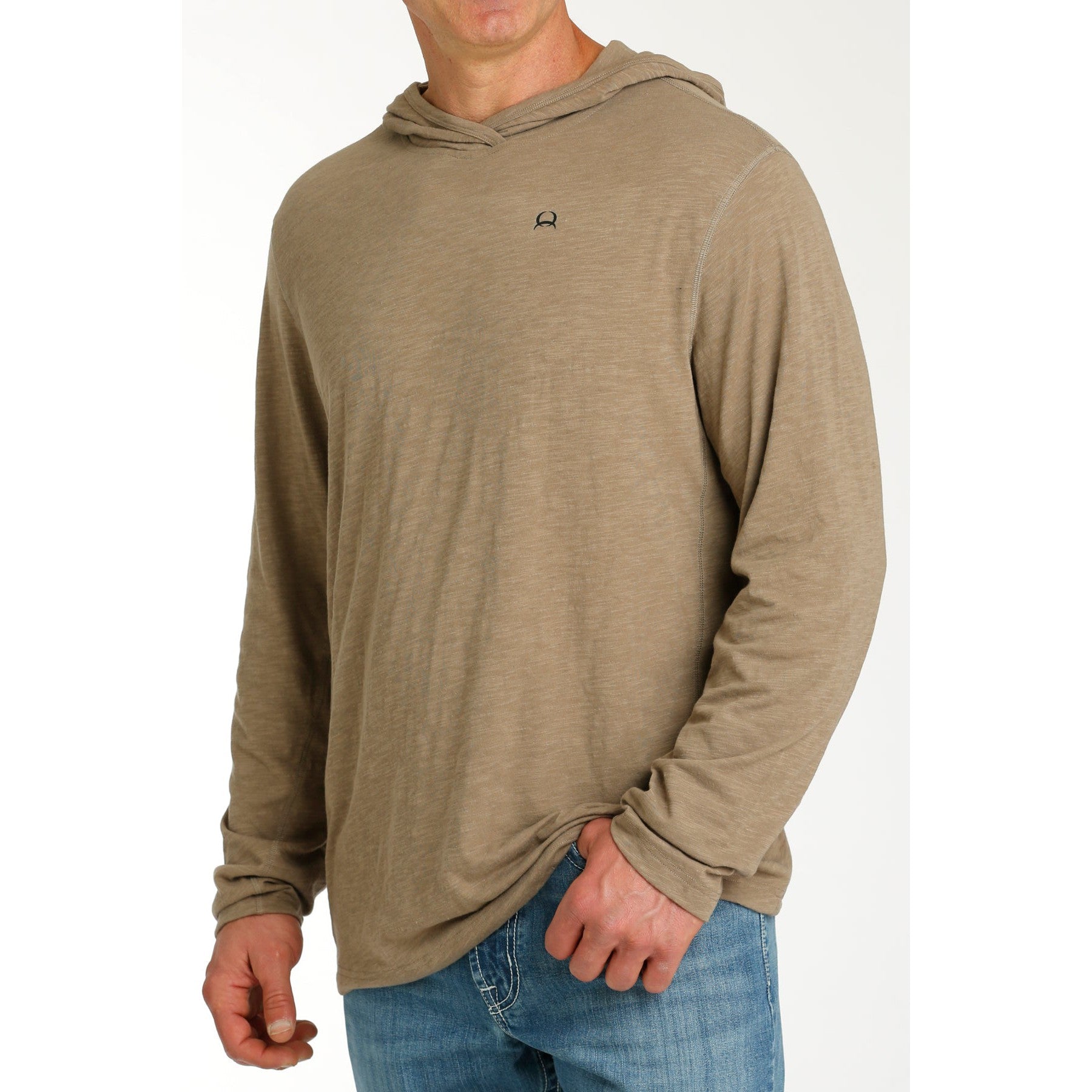 Cinch Men's Arena Flex Hoodie-Brown - Irvine Tack & Western Wear