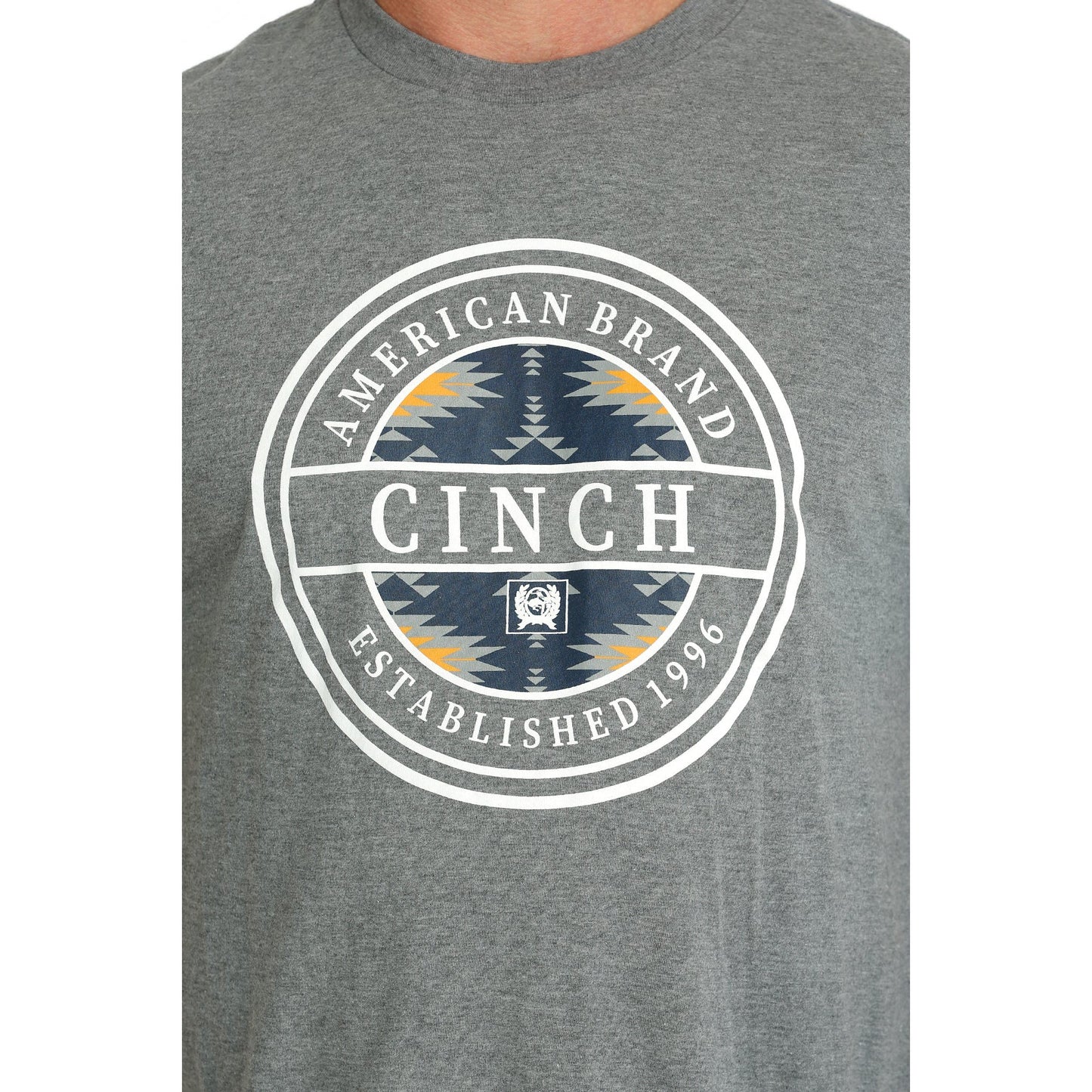 Cinch Men's Short Sleeve Tee - Grey
