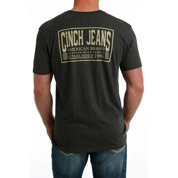 Cinch Men's Graphic T-Shirt - Grey