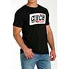 Cinch Men's Short Sleeve Tee Shirt - Black