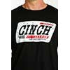 Cinch Men's Short Sleeve Tee Shirt - Black
