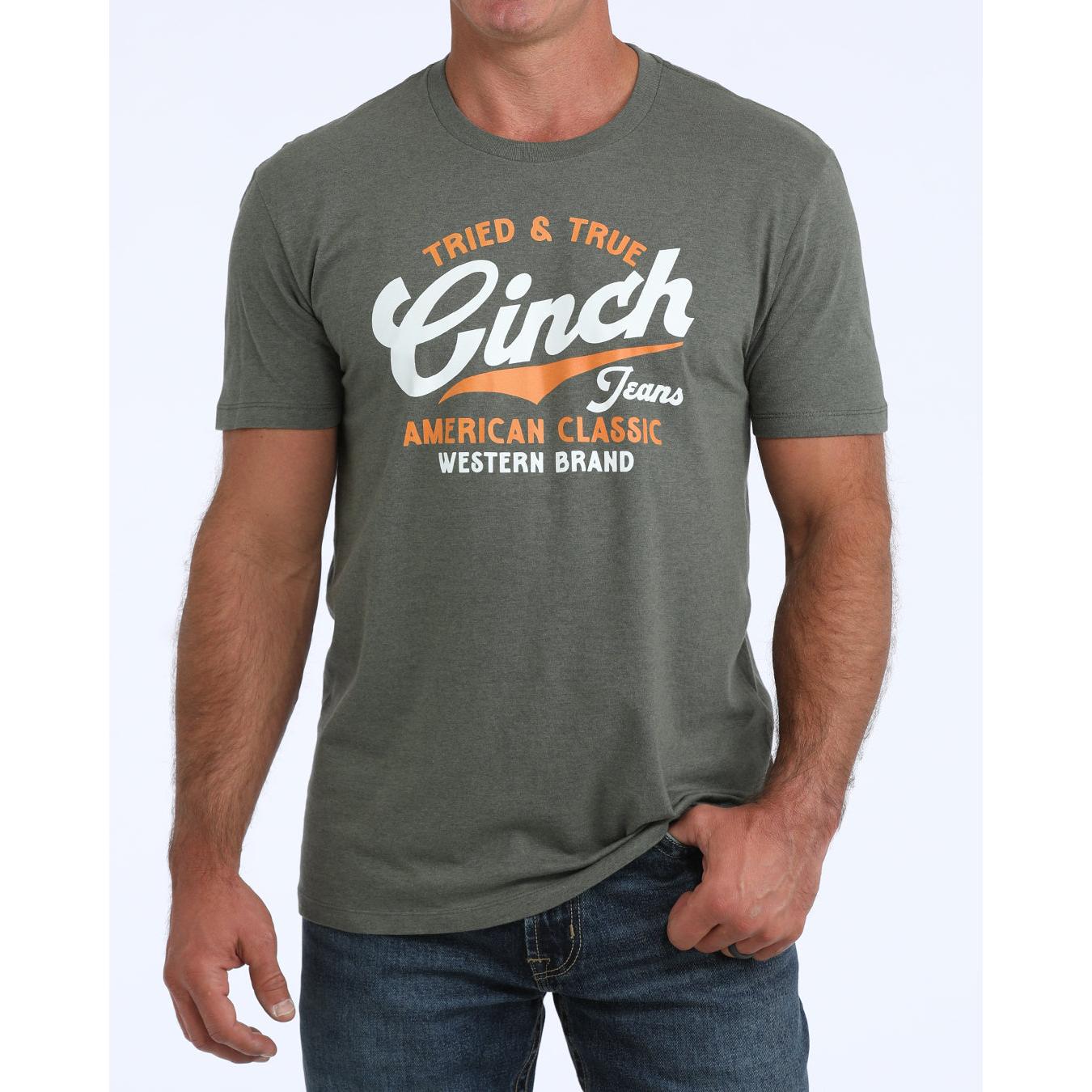 Cinch Men's Short Sleeve Jersey Tee