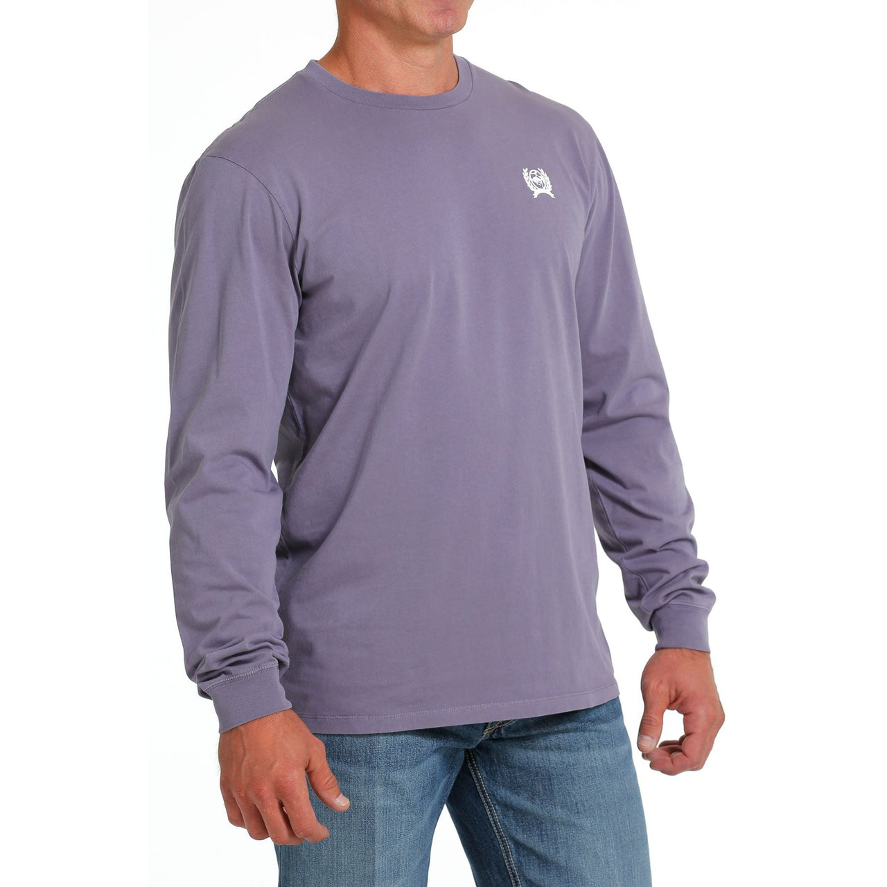 Cinch Men's LS Tee - Lilac