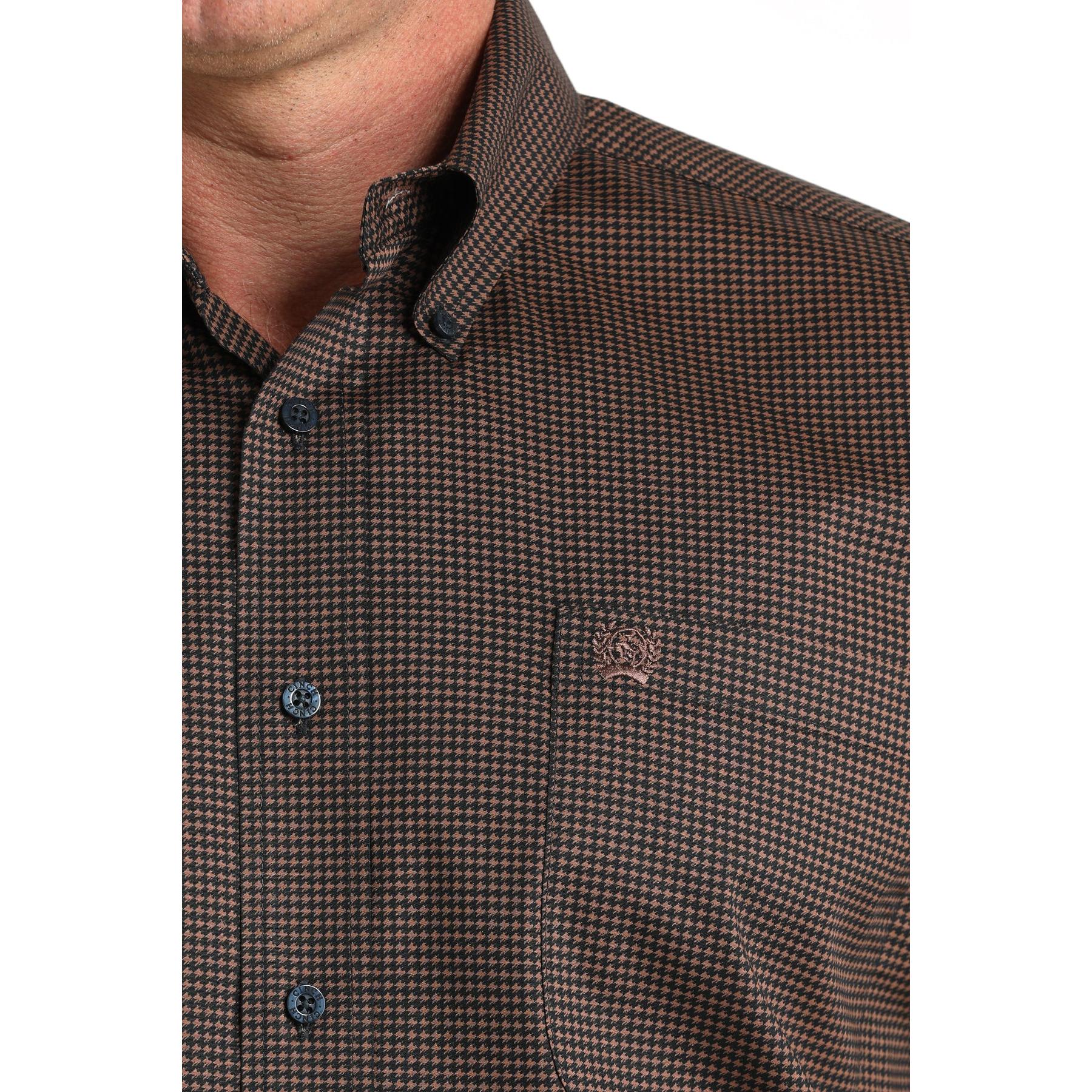 Cinch Men's Long Sleeve Print Shirt - Navy - Irvine Tack & Western Wear