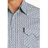 Cinch Men's Long Sleeve Modern Fit Snap Western Shirt - White