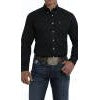 Cinch Men's Modern Western Long Sleeve Shirt - Black