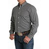 Cinch Classic Fit Long Sleeve Men's Modern  Print Shirt - Black