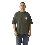 Levi's Men's Half Sleeve Graphic Pocket Tee Shirt - Green