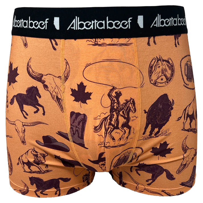 Berta Beef Men's Underwear Rodeo - Brown - Irvine Tack & Western Wear
