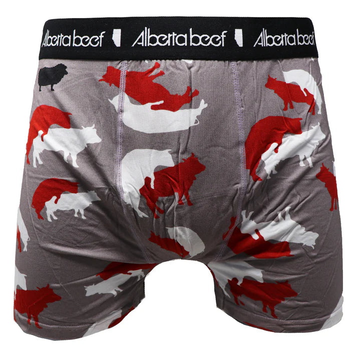 Berta Beef Men's Underwear Cowmo Sutra - Grey - Irvine Tack & Western Wear