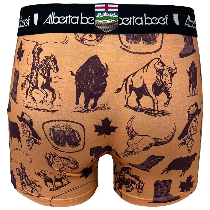Berta Beef Men's Underwear Rodeo - Brown - Irvine Tack & Western Wear