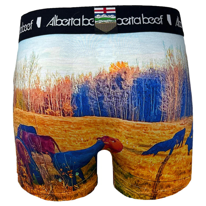 Berta Beef Men's Underwear The Other Guys - Yellow/Blue