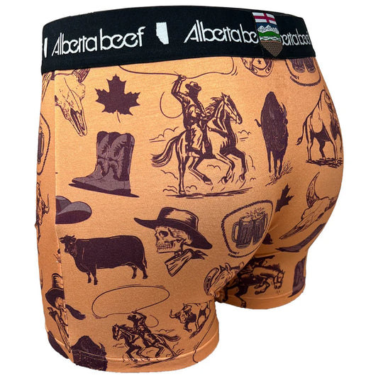 Berta Beef Men's Underwear Rodeo - Brown - Irvine Tack & Western Wear