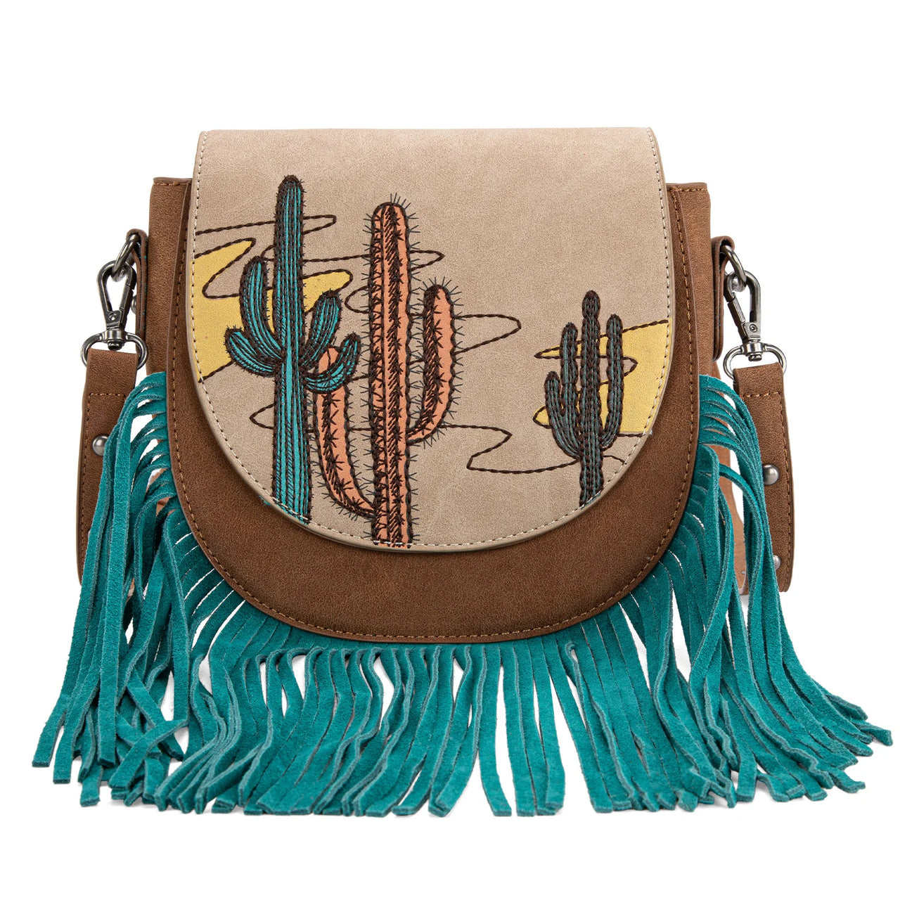 Wrangler Embroidered Collection Crossbody Bag- Multiple Colors