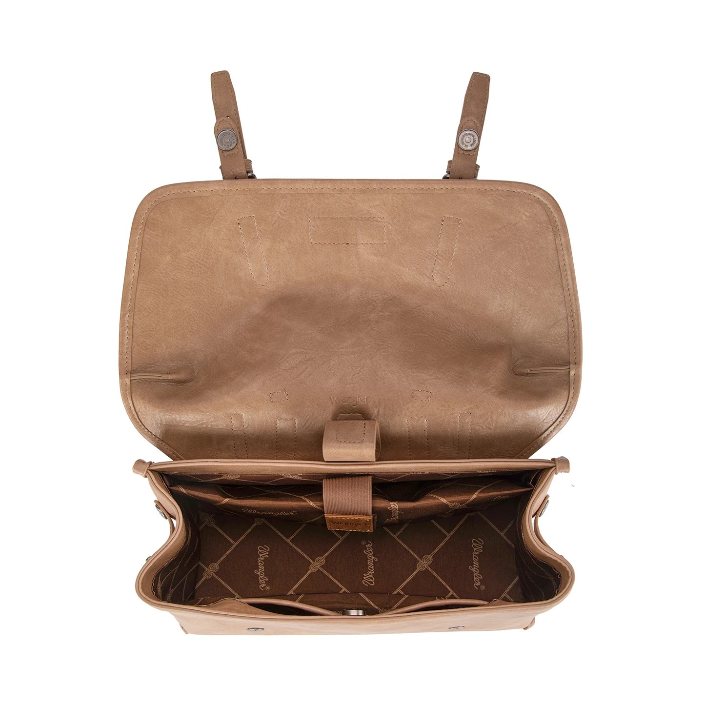 Wrangler Top Handle Carry Satchel/Laptop Bag/Backpack/Crossbody- Multiple Colors