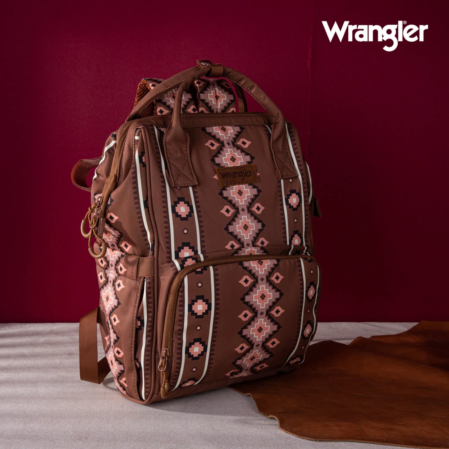 Wrangler Aztec Printed Callie Backpack - Multiple Colours