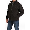 Cinch Men's Long Sleeve Canvas Jacket- Brown