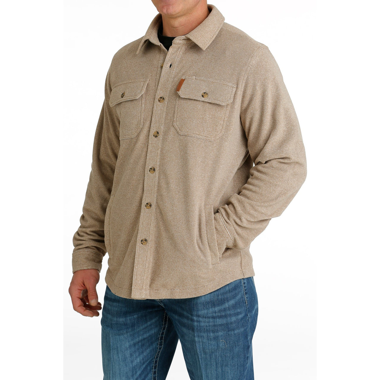 Cinch Men's Shirt Jacket - Khaki