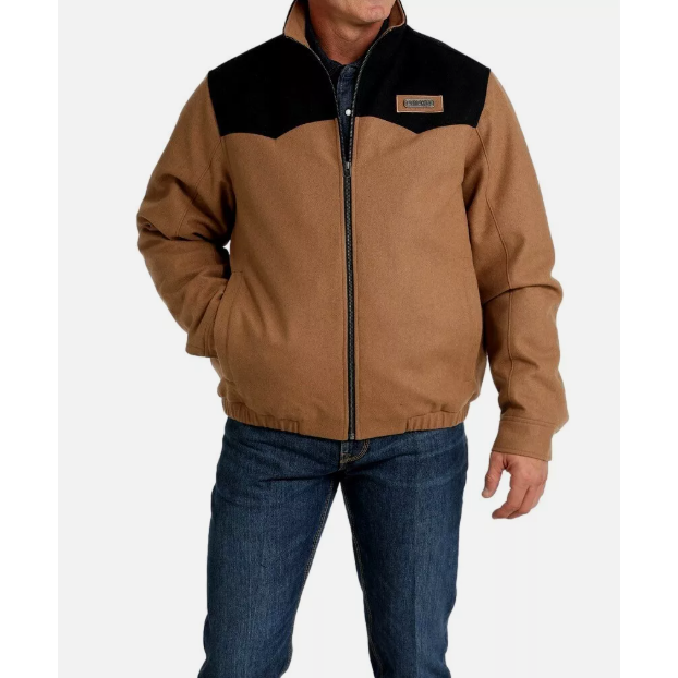 Cinch Men's CC Wooly Jacket - Brown