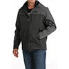 Cinch Men's Long Sleeve Bonded Hoodie Jacket- Black