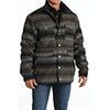 Cinch Men's Long Sleeve Frontier Serape Coat- Grey