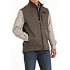 Cinch Men's Bonded  Softshell Vest- Brown