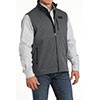 Cinch Men's Bonded  Softshell Vest- Navy