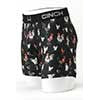 Cinch Men's Pin Up 6" Rooster Boxer Brief- Black