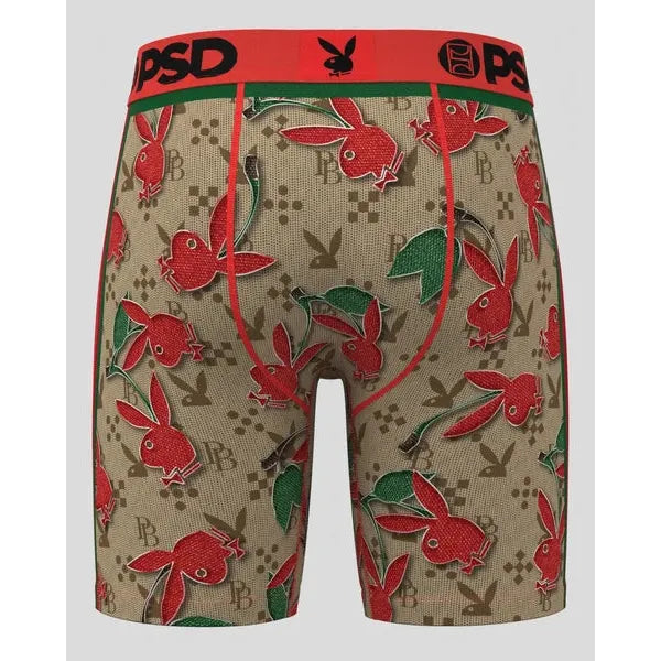 PSD Underwear Men's Playboy Cherry Ice Underwear - Beige/Red/Green