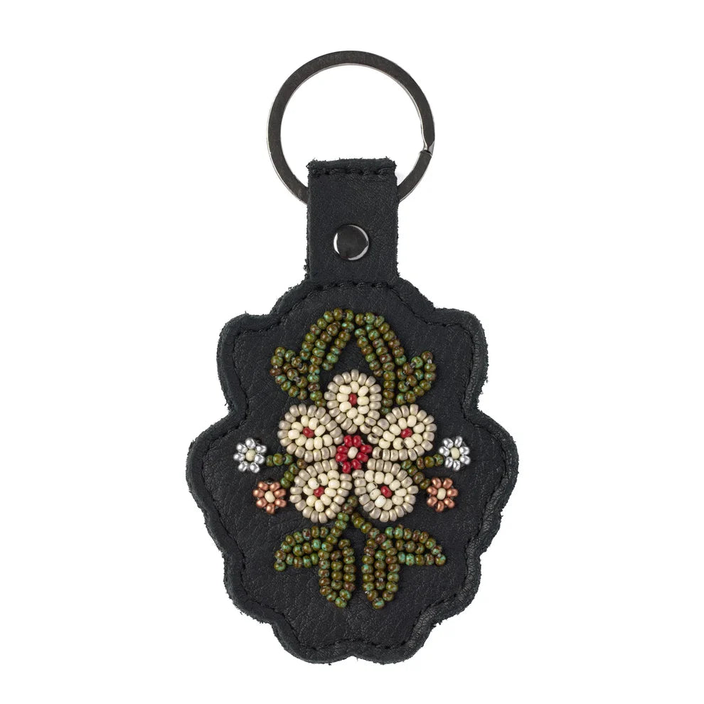 Manitobah Floret Beaded Keychain- Multiple Colours