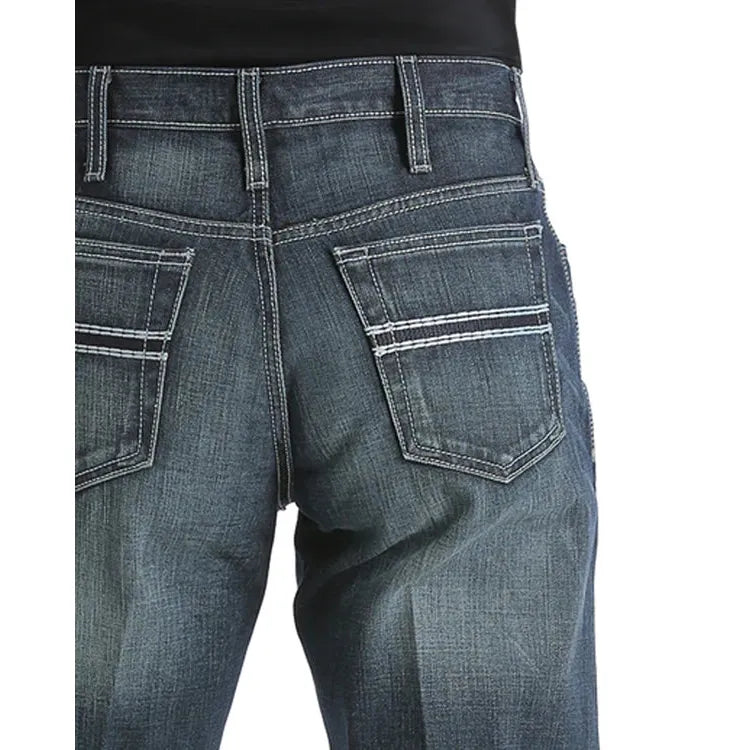 Cinch Men's White Label 019 Rigid Jeans - Dark Stone