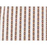Rock & Roll Men's Tek Core Print Stripe Long Sleeve Snap Shirt - Brown