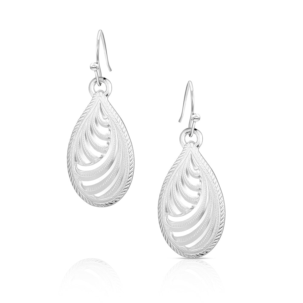 Montana Silversmiths Women's Sandstorm Spiral Earrings