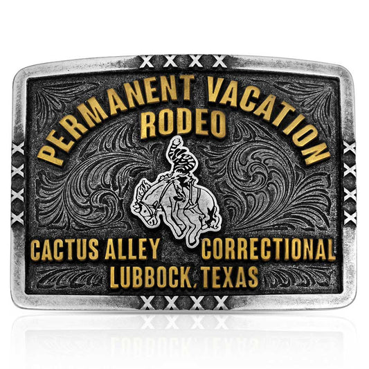 Montana Silversmiths Men's Permanent Vacation Buckle