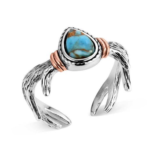 Montana Silversmith Women's Mountain Monarch Turquoise Ring