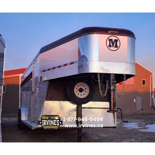 2024 24' Mustang Stock Trailer - USED