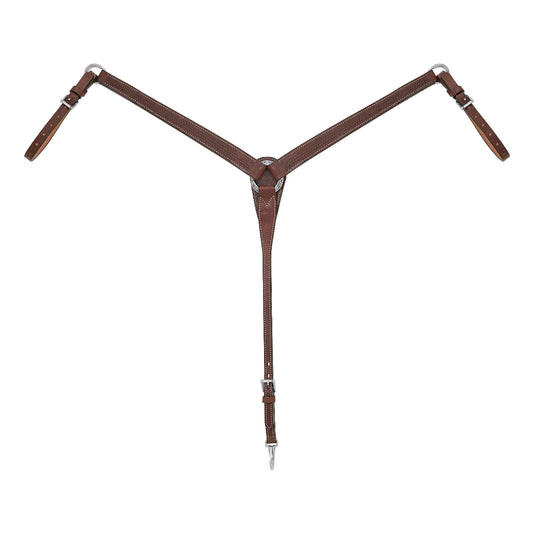 Weaver Basin Cowboy Tapered Breast Collar - Brown