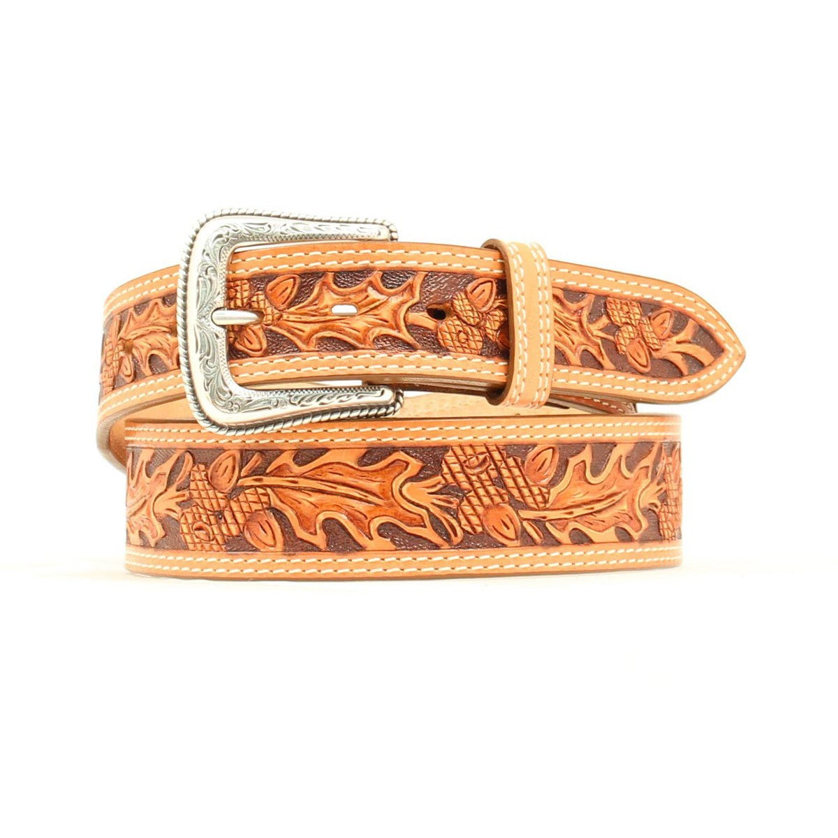 Nocona Men's Hand Tooled Western Belt