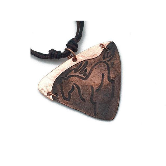 Anju Pewter Horse Necklace