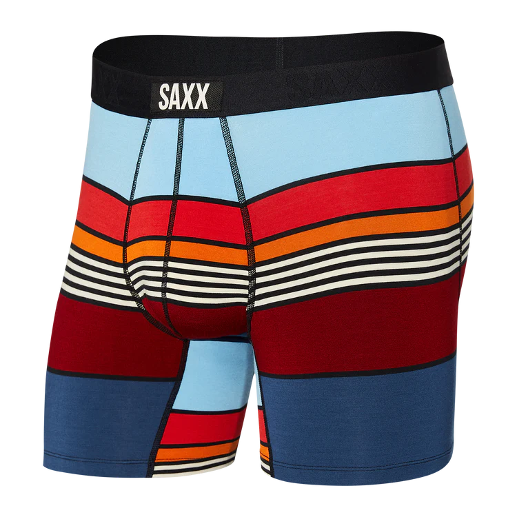 Saxx Men's Vibe Super Soft Boxer Briefs - Patterns